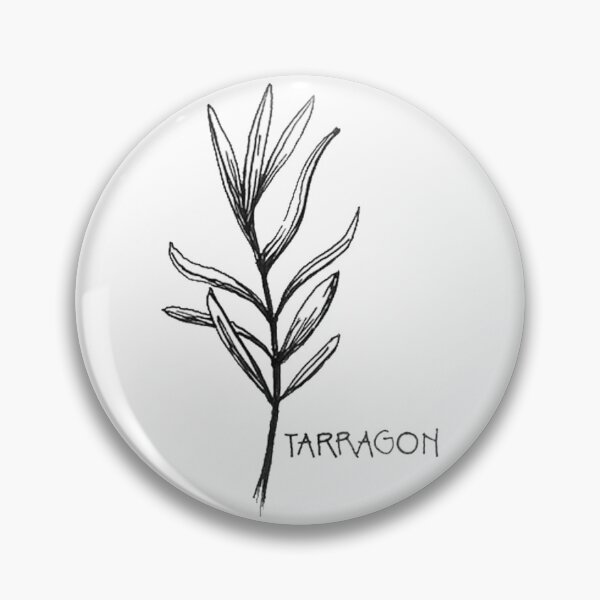 Item preview, Pen and Ink Tarragon designed and sold by Emily Posey.