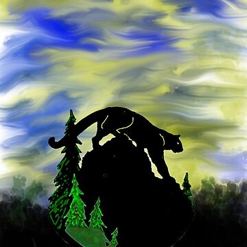 Artwork thumbnail, A mountain of a Lion by KennyRays