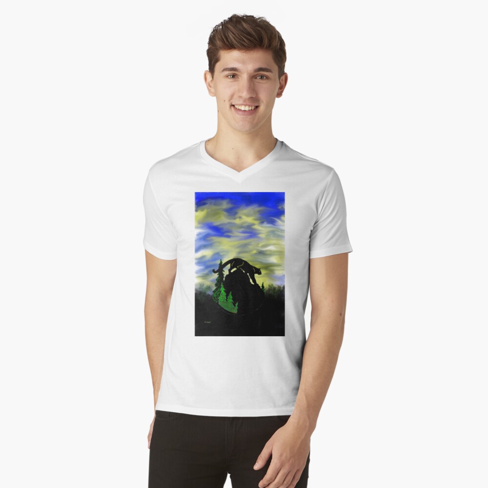 Item preview, V-Neck T-Shirt designed and sold by KennyRays.
