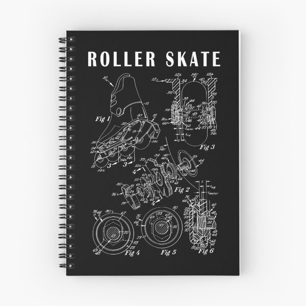 Item preview, Skater roller skate Vintage Patent art Drawing Print-roller skate blueprint designed and sold by ismdesigner.