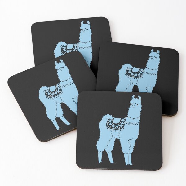 Item preview, Llama Pastel Blue designed and sold by 37jlee.