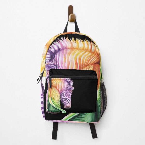 Item preview, Colorful Zebra Watercolor designed and sold by MandalaSoul.