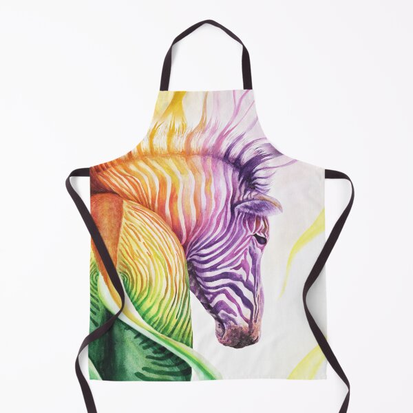 Item preview, Colorful Zebra Watercolor designed and sold by MandalaSoul.