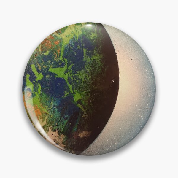 Item preview, Spray paint art earth 2.0 designed and sold by WoodRocksArt.