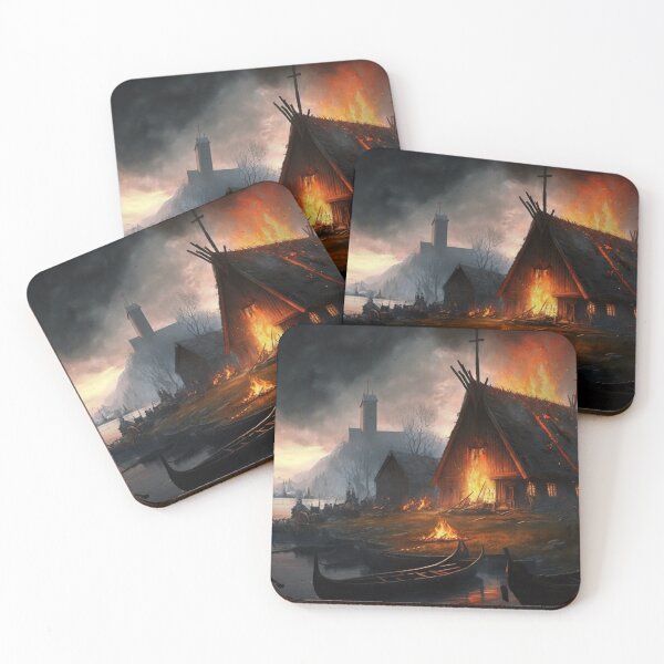Item preview, Viking War painting  designed and sold by faewildlingart.
