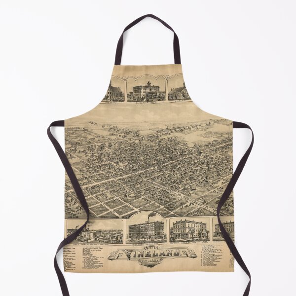 Item preview, Vineland, New Jersey (1885) designed and sold by allhistory.