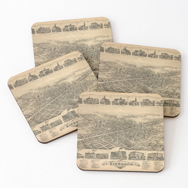 Item preview, Vineland, New Jersey (1885) designed and sold by allhistory.