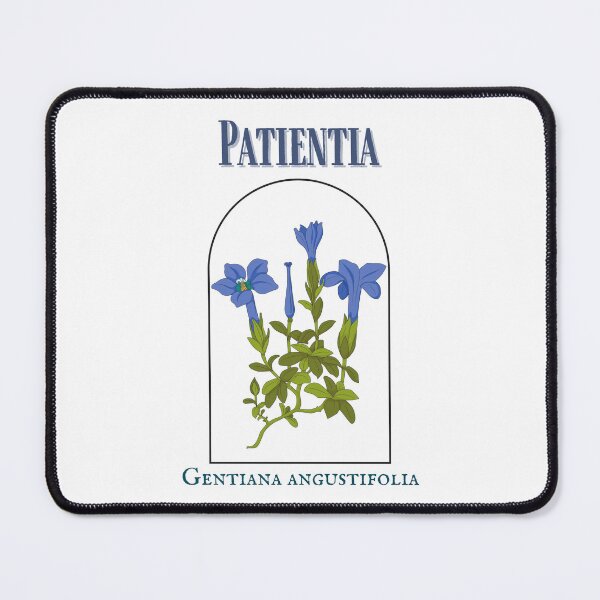 Item preview, Patientia - The gentian symbolizes the virtue of patience designed and sold by Silva-Sol.