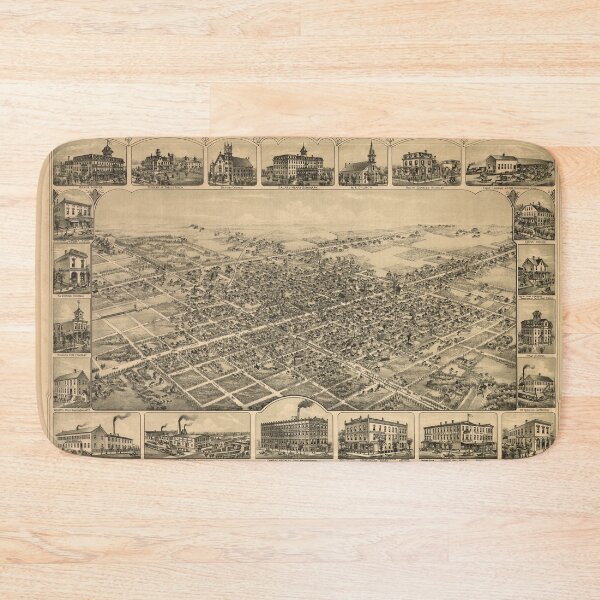 Item preview, Vineland, New Jersey (1885) designed and sold by allhistory.