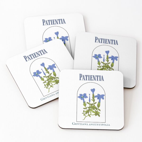 Item preview, Patientia - The gentian symbolizes the virtue of patience designed and sold by Silva-Sol.