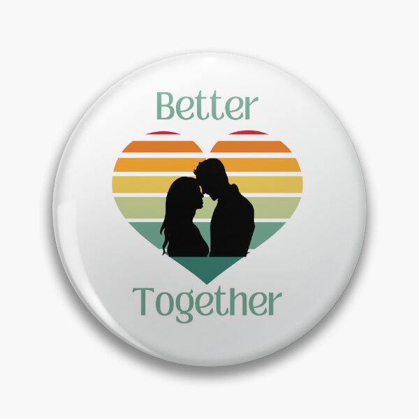 Item preview, Better Together, Couple Sharing Life And Love designed and sold by KirwanArt.