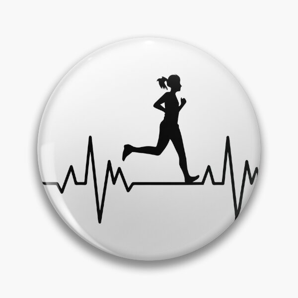 Item preview, Running heartbeat Cross country running for women designed and sold by seritik.