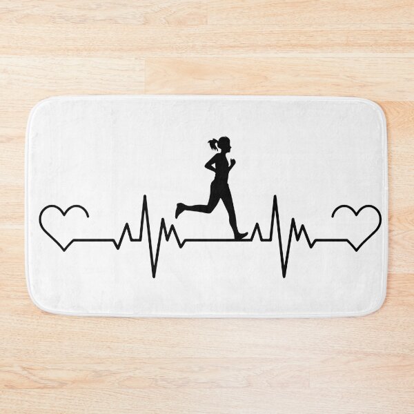 Item preview, Running heartbeat Cross country running for women designed and sold by seritik.
