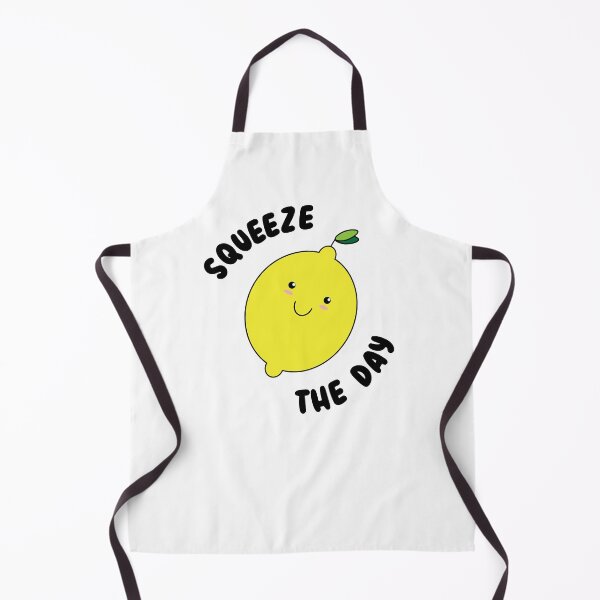 Item preview, Squeeze the Day happy lemon designed and sold by ExcuseMeSticker.