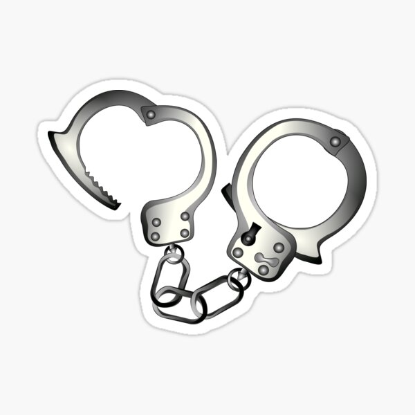 handcuff stickers