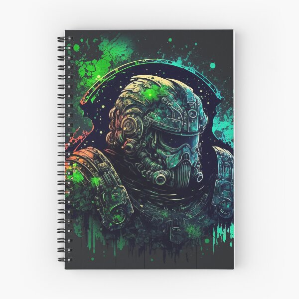 Item preview, Interstellar Defender: Graffiti Art Featuring a Space Marine designed and sold by Abili-Tees.