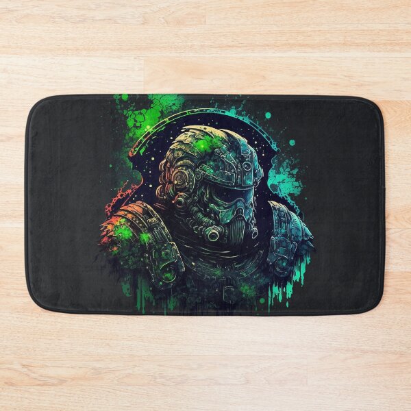 Item preview, Interstellar Defender: Graffiti Art Featuring a Space Marine designed and sold by Abili-Tees.