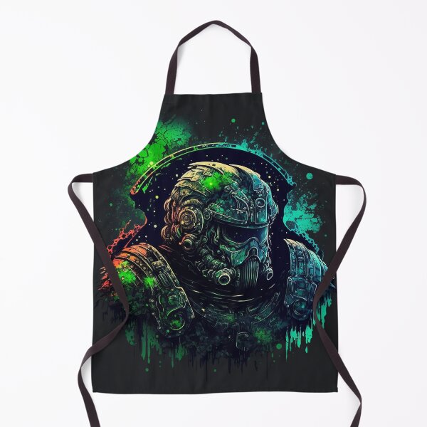 Item preview, Interstellar Defender: Graffiti Art Featuring a Space Marine designed and sold by Abili-Tees.
