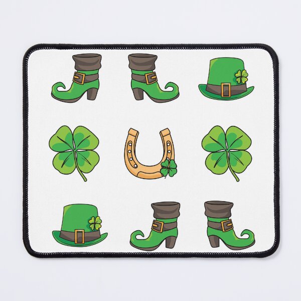 Item preview, Shamrocks and Leprechaun Gear for Irish St. Patricks Day - STICKER PACK 9 FOR THE PRICE OF 1 designed and sold by ittybittyowl.