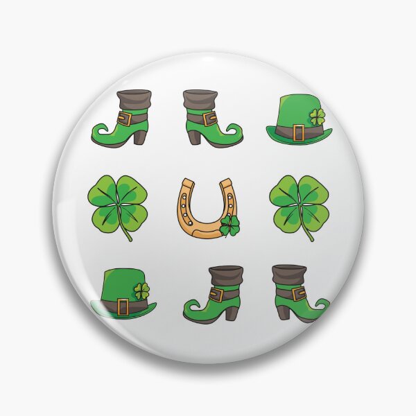 Item preview, Shamrocks and Leprechaun Gear for Irish St. Patricks Day - STICKER PACK 9 FOR THE PRICE OF 1 designed and sold by ittybittyowl.