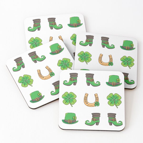 Item preview, Shamrocks and Leprechaun Gear for Irish St. Patricks Day - STICKER PACK 9 FOR THE PRICE OF 1 designed and sold by ittybittyowl.
