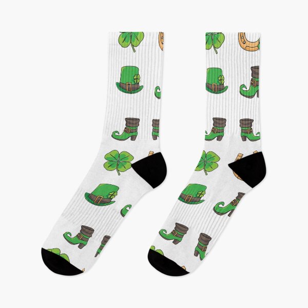 Item preview, Shamrocks and Leprechaun Gear for Irish St. Patricks Day - STICKER PACK 9 FOR THE PRICE OF 1 designed and sold by ittybittyowl.
