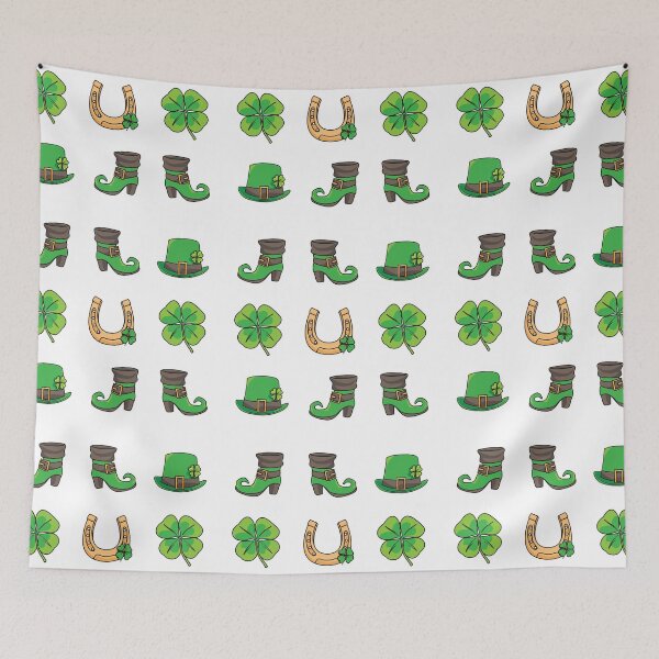 Item preview, Shamrocks and Leprechaun Gear for Irish St. Patricks Day - STICKER PACK 9 FOR THE PRICE OF 1 designed and sold by ittybittyowl.