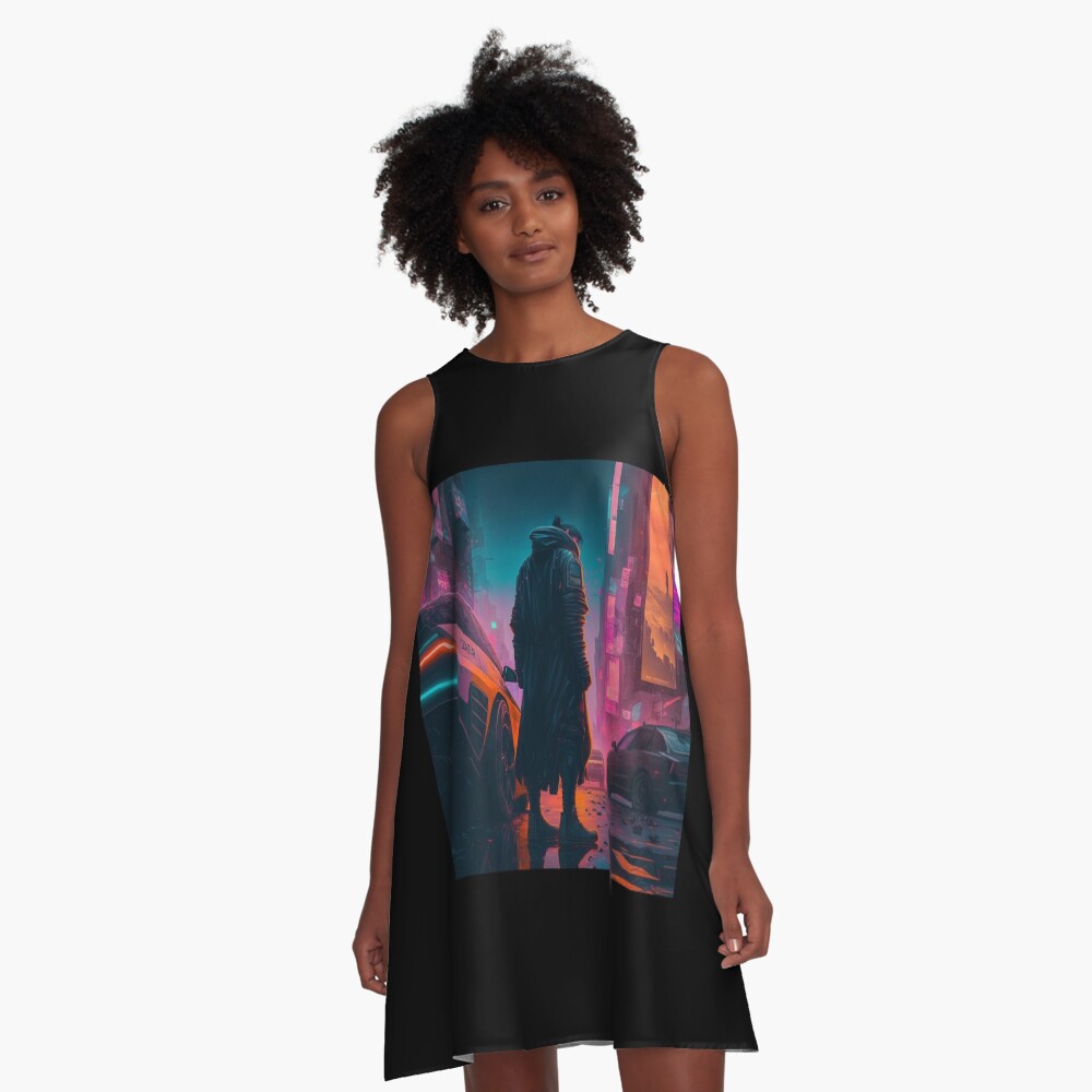 Item preview, A-Line Dress designed and sold by BienThings.