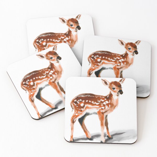 Item preview, Young Deer in Watercolor designed and sold by phillipbooth.