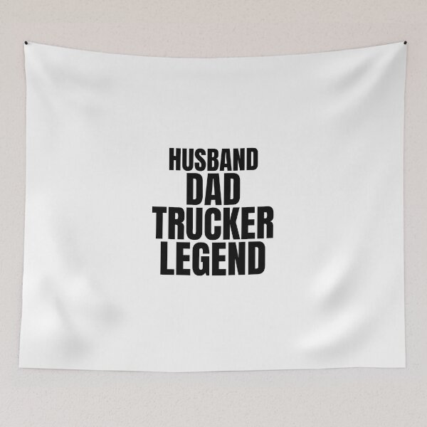 Item preview, Husband dad trucker legend designed and sold by Design Kingdom.