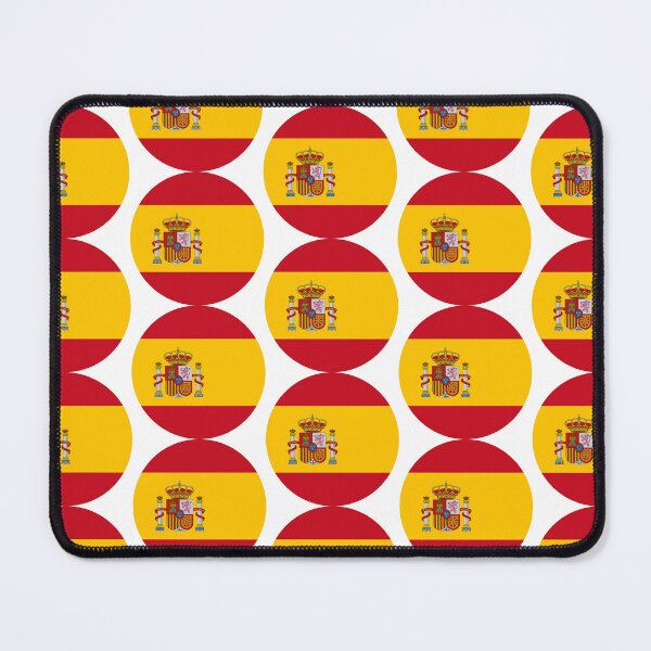 Item preview, Spain | Spanish Flag Round designed and sold by flagstickers.