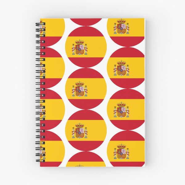 Artikelvorschau, Spanien | Spanische Flaggenrunde entworfen und verkauft von flagstickers.