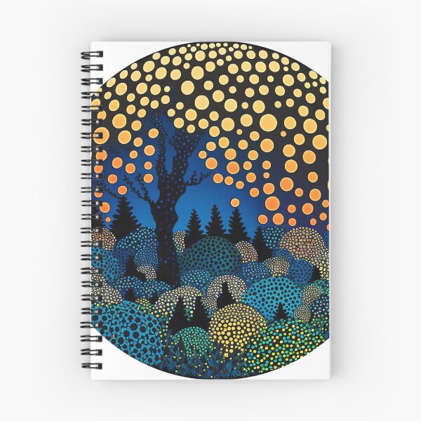 Item preview, Magical Japanese Forest, Polka Dot, Mushrooms, Kusama designed and sold by Artefact3000.