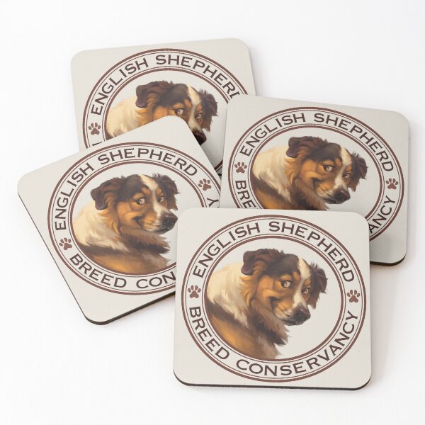 Item preview, English Shepherd Breed Conservancy Circle- Shaded Sable designed and sold by EnglishShepherd.