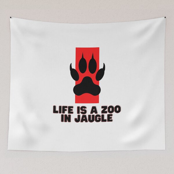 Item preview, Life is A zoo Design designed and sold by fun-times-store.