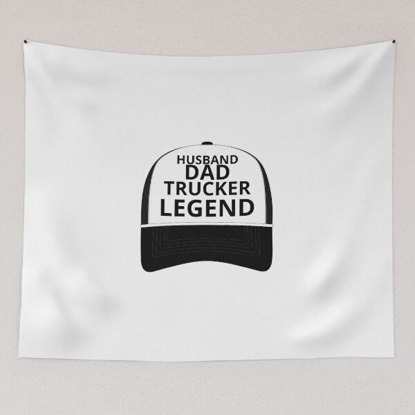 Item preview, Husband dad trucker legend designed and sold by Design Kingdom.
