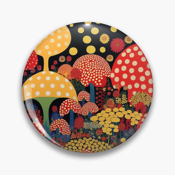 Item preview, Colorful Polka Dot Mushrooms, Polka Dot, Kusama designed and sold by Artefact3000.