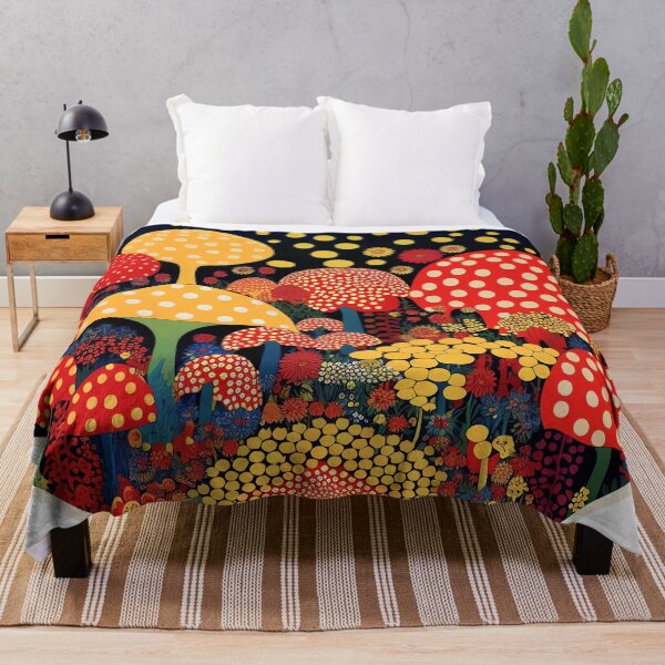 Item preview, Colorful Polka Dot Mushrooms, Polka Dot, Kusama designed and sold by Artefact3000.