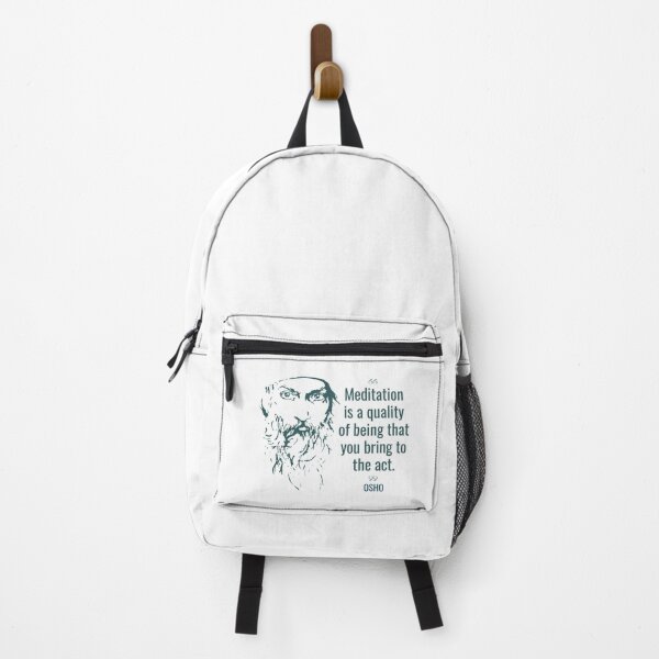 Item preview, Elevate Your Mind: Osho Quote on Meditation and Self-Awareness designed and sold by RetComly.