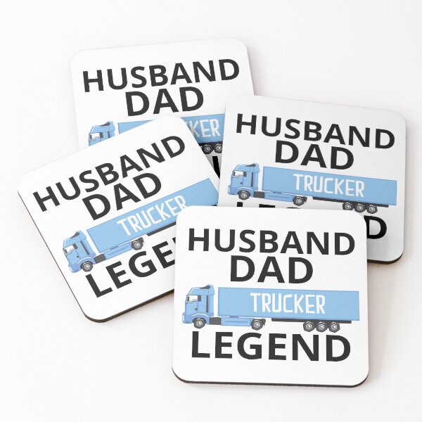 Item preview, Husband dad trucker legend designed and sold by Design Kingdom.