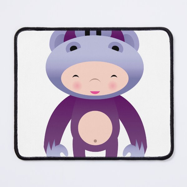 Item preview, cute purple gorilla vector manga designed and sold by MohDeen.
