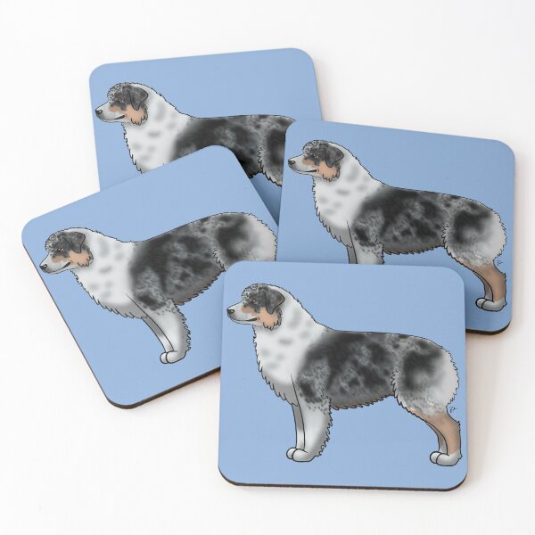 Item preview, Blue Merle tri Aussie designed and sold by viljar.