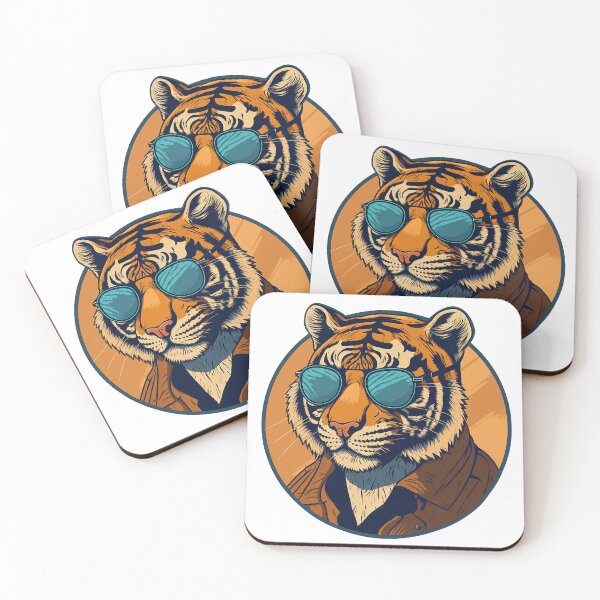 Item preview, Tiger on shades 3 designed and sold by izakaya 55.