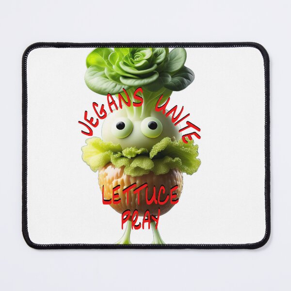 Item preview, Lettuce Pray - vegans unite designed and sold by PaletteCleaners.