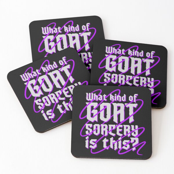 Item preview, Laszlo's Goat Sorcery (Neon Purple) designed and sold by spookyhobbit.