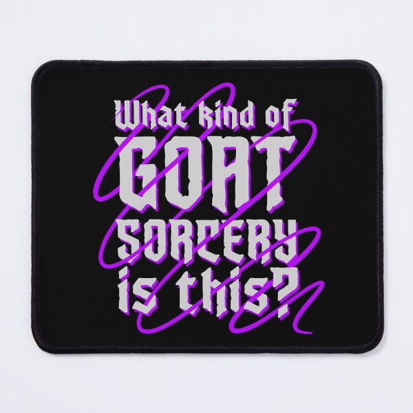 Item preview, Laszlo's Goat Sorcery (Neon Purple) designed and sold by spookyhobbit.