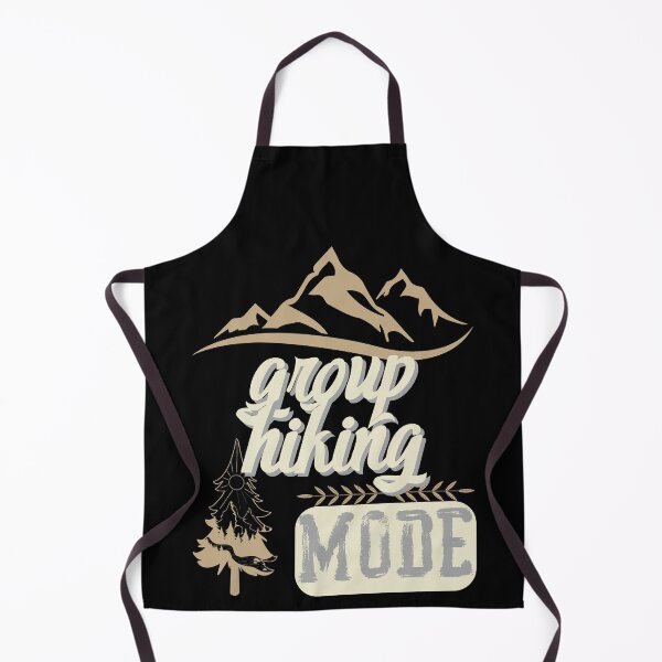 Item preview, group hiking mode, forest river sun inside tree pine designed and sold by movie-popcorn.