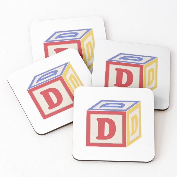 Item preview, Alphabet Block Letter D designed and sold by salliesimp.