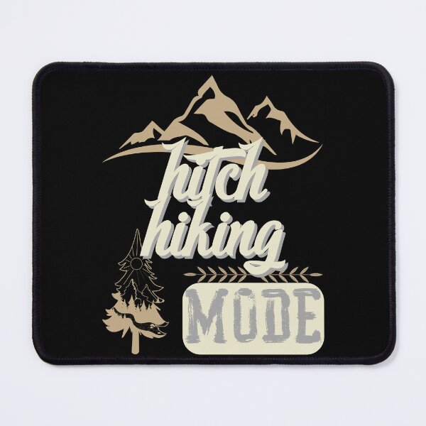 Item preview, hitch hiking mode, forest river sun inside tree pine designed and sold by movie-popcorn.