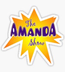 Amanda Show Logo Sticker